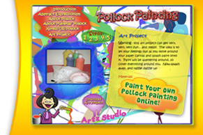 Art Activity 1 - Paint Like Pollock